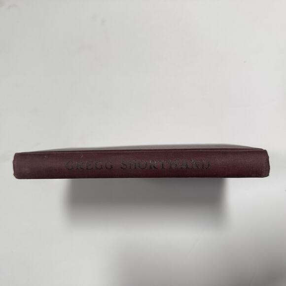 Gregg Shorthand Anniversary Edition Hardcover Vintage Book Business Writing 1929 - Picture 3 of 14